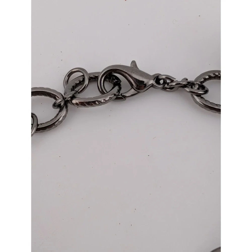 Cannes Charm Braclet Watch 22mm Case Silver Link 7.25